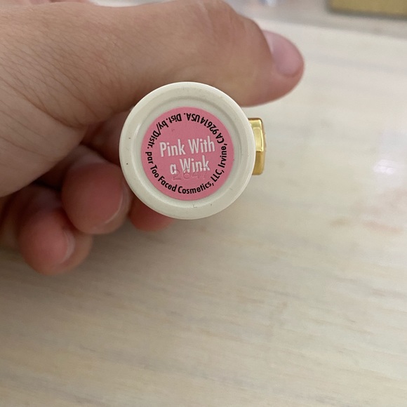 3/$10 too faced peach lipstick - Picture 3 of 3
